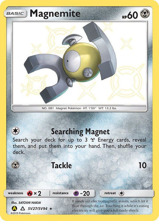 Magnemite [Hidden Fates: Shiny Vault] SV27/SV94