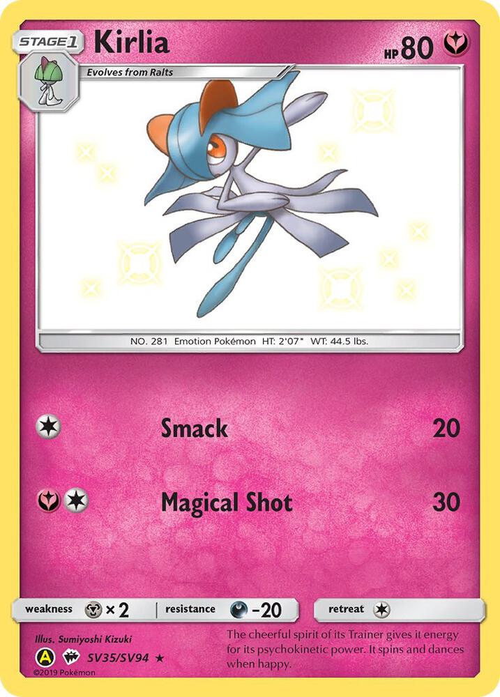 Kirlia [Hidden Fates: Shiny Vault] SV35/SV94