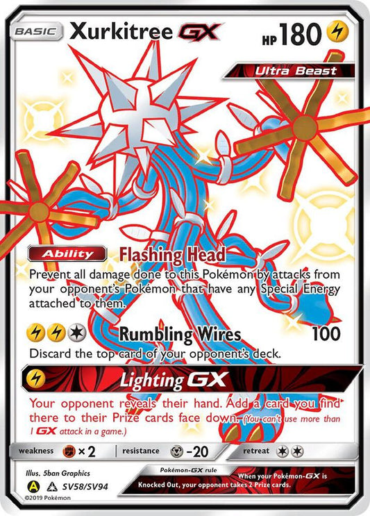 Xurkitree GX [Hidden Fates: Shiny Vault] SV58/SV94