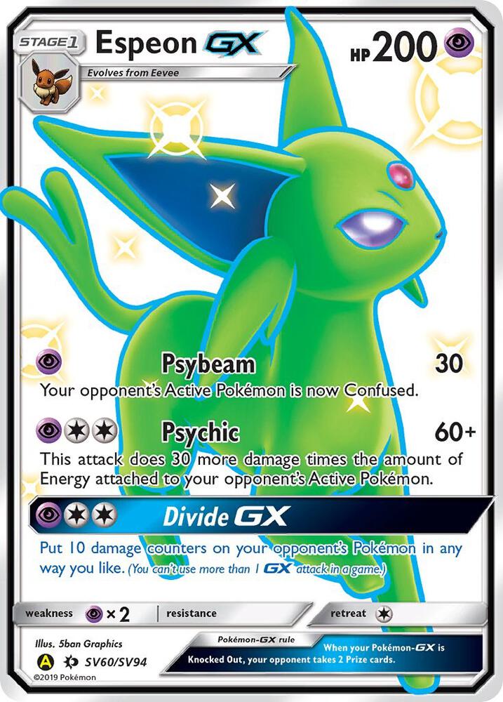 Espeon GX [Hidden Fates: Shiny Vault] SV60/SV94