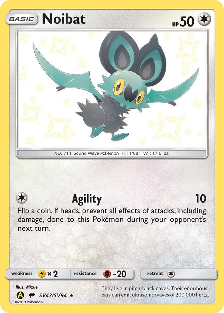 Noibat [Hidden Fates: Shiny Vault] SV43/SV94