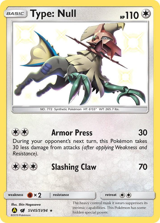 Type: Null [Hidden Fates: Shiny Vault] SV45/SV94