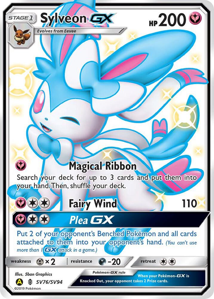 Sylveon GX [Hidden Fates: Shiny Vault] SV76/SV94