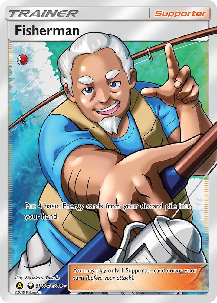 Fisherman [Hidden Fates: Shiny Vault] SV83/SV94
