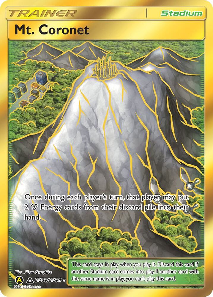 Mt. Coronet [Hidden Fates: Shiny Vault] SV89/SV94