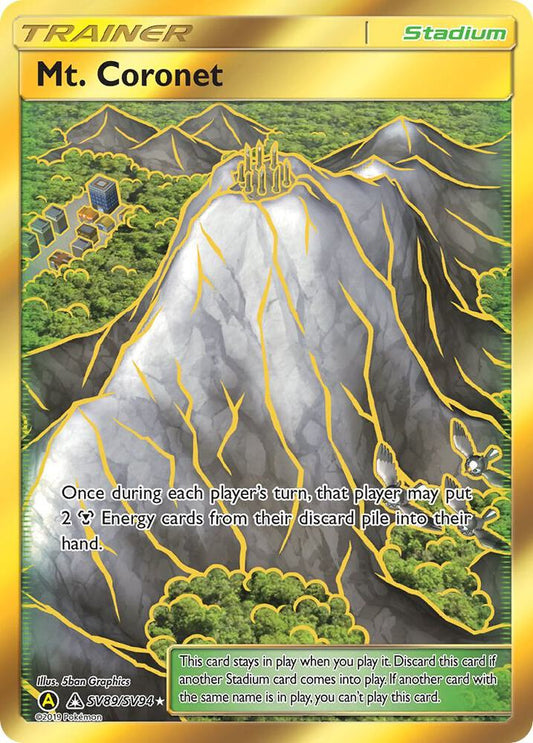 Mt. Coronet [Hidden Fates: Shiny Vault] SV89/SV94