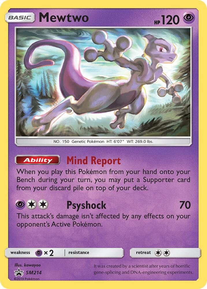 Mewtwo - SM214 [SM Promos] SM214