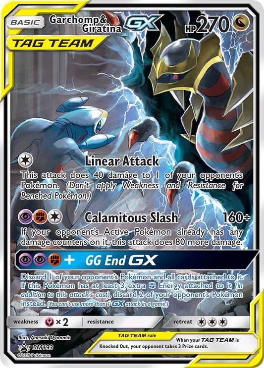 Garchomp & Giratina GX - SM193 [SM Promos] SM193