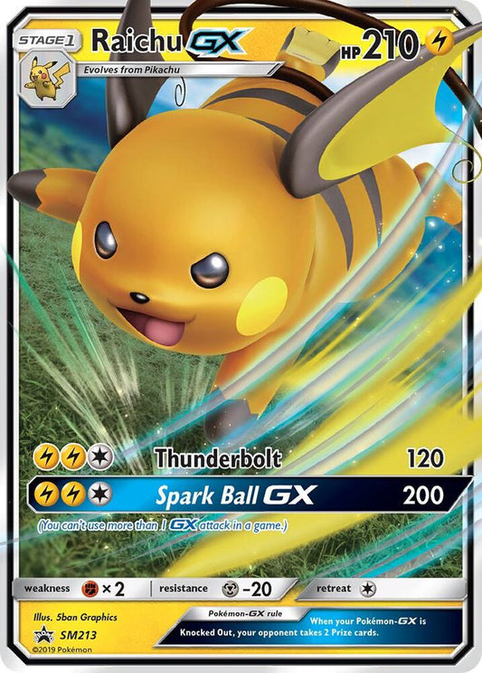 Raichu GX - SM213 [SM Promos] SM213