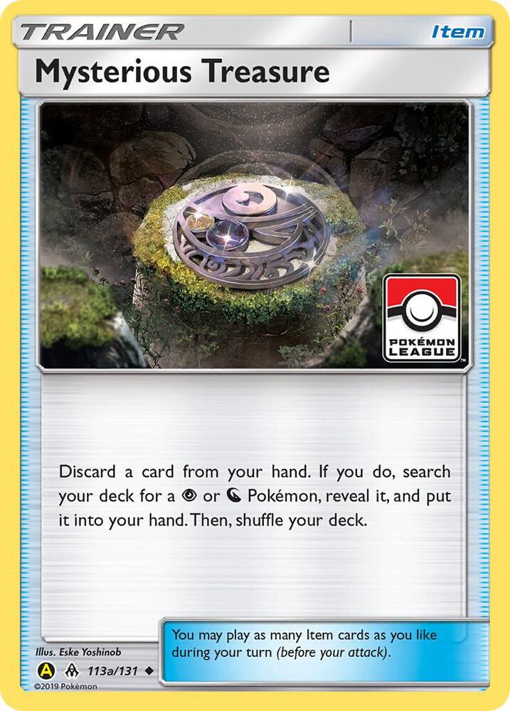 Mysterious Treasure - 113a/131 (Pokemon League) [League & Championship Cards] 113a/131