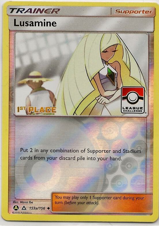 Lusamine - 153a/156 (League Challenge) [1st Place] [League & Championship Cards] 153a/156