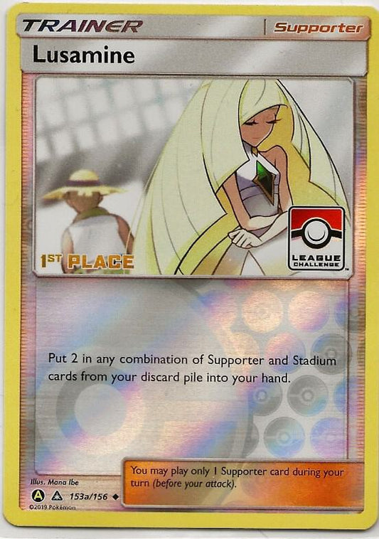 Lusamine - 153a/156 (League Challenge) [1st Place] [League & Championship Cards] 153a/156