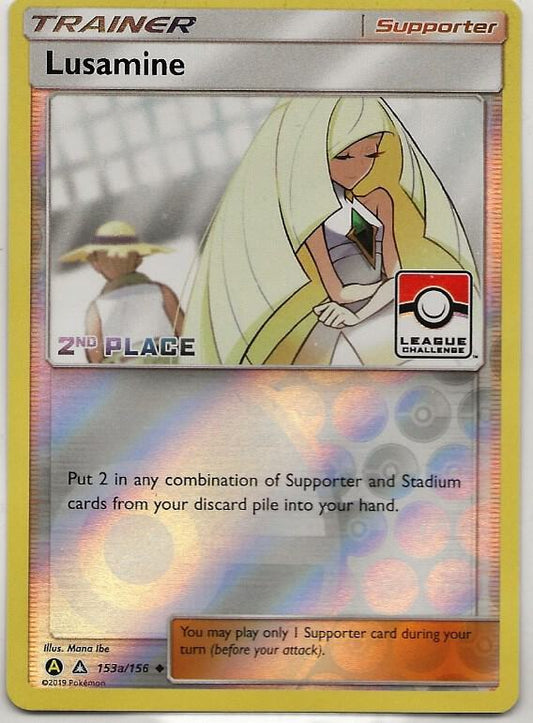 Lusamine - 153a/156 (League Challenge) [2nd Place] [League & Championship Cards] 153a/156