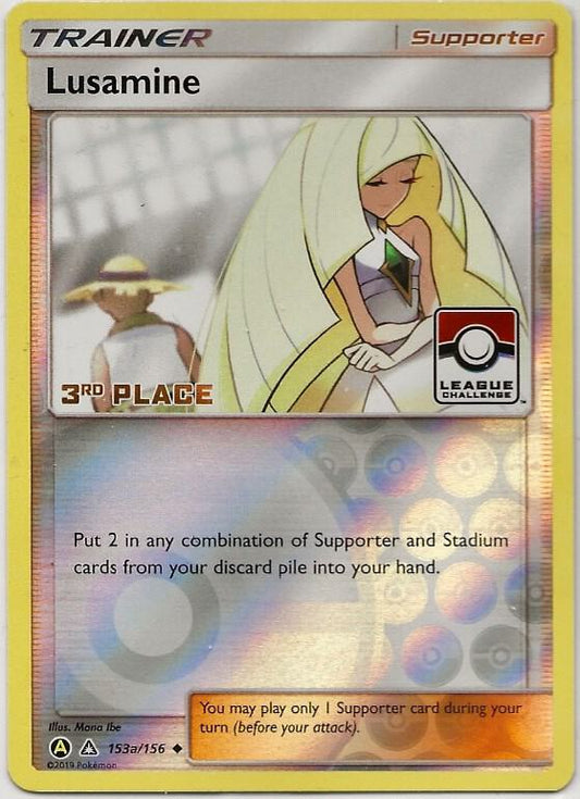 Lusamine - 153a/156 (League Challenge) [3rd Place] [League & Championship Cards] 153a/156