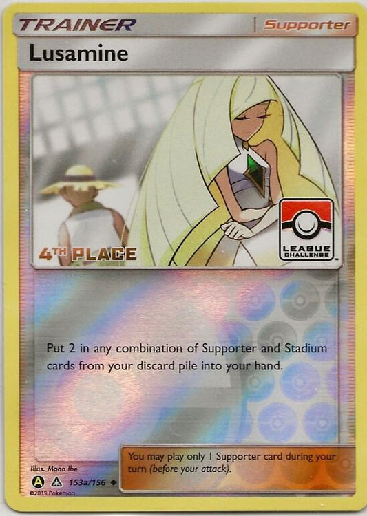 Lusamine - 153a/156 (League Challenge) [4th Place] [League & Championship Cards] 153a/156