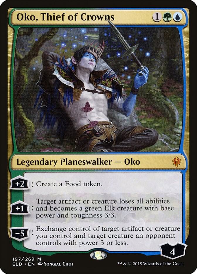 Oko, Thief of Crowns [Throne of Eldraine] 197