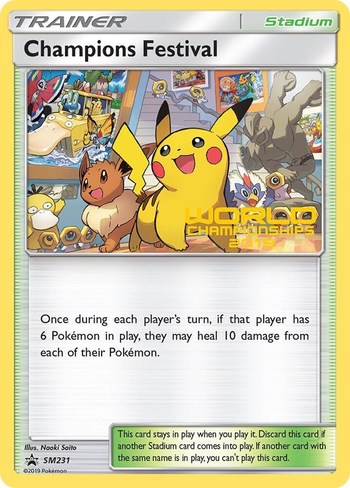 Champions Festival - SM231 (World Championships 2019) [SM Promos] SM231