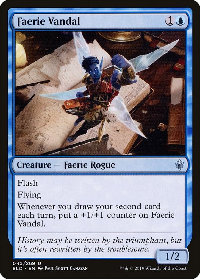 Faerie Vandal [Throne of Eldraine] 45