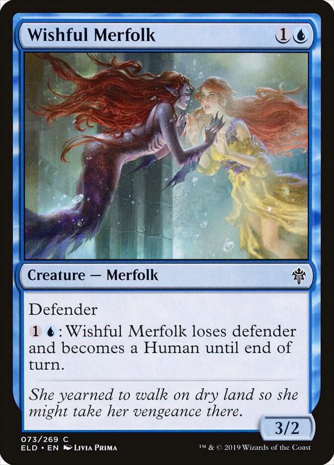 Wishful Merfolk [Throne of Eldraine] 73