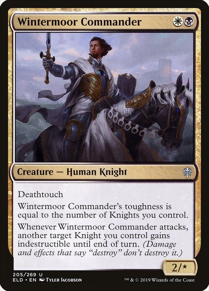 Wintermoor Commander [Throne of Eldraine] 205