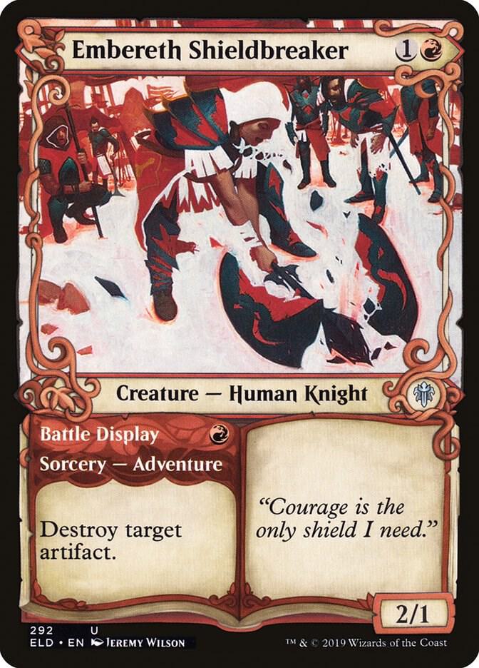 Embereth Shieldbreaker (Showcase) [Throne of Eldraine] 292