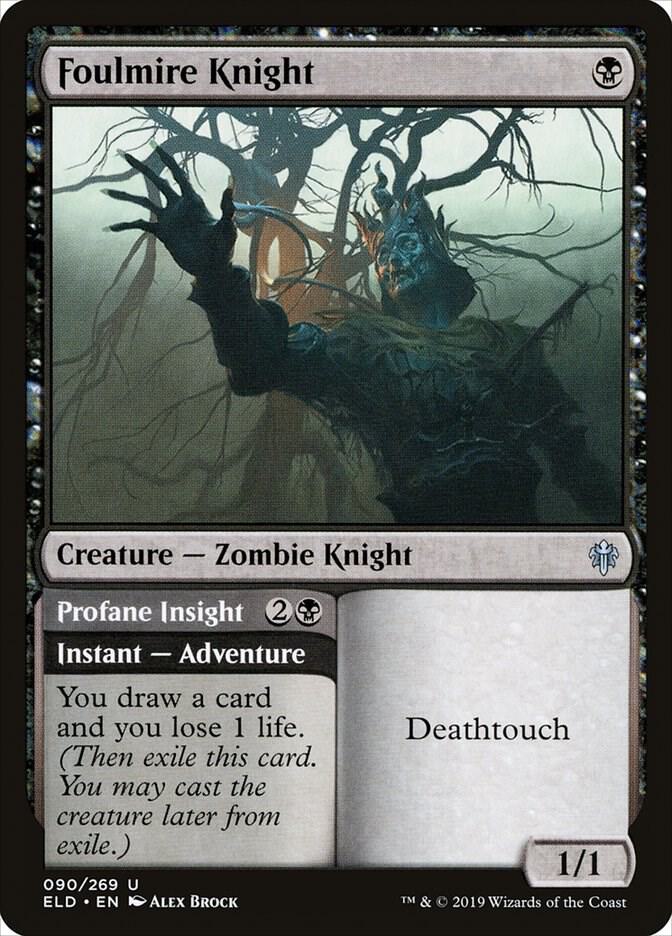 Foulmire Knight [Throne of Eldraine] 90