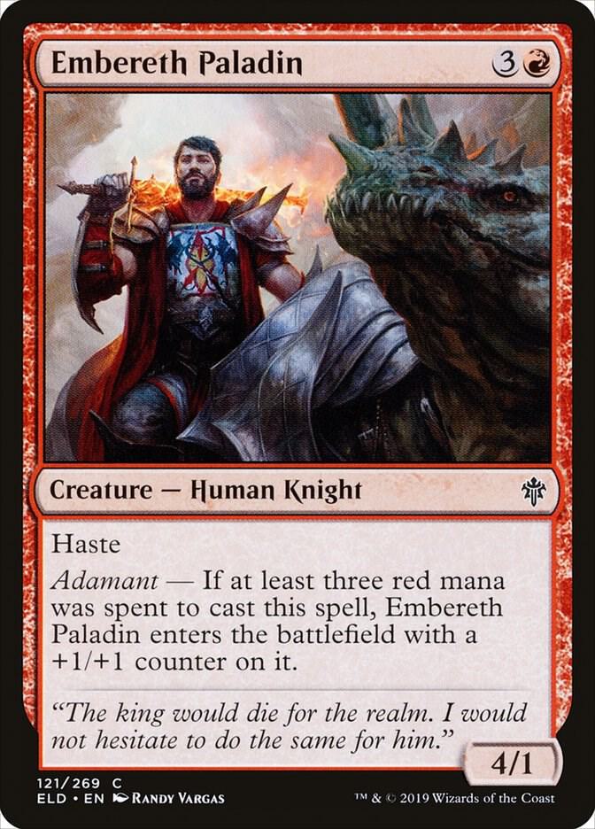 Embereth Paladin [Throne of Eldraine] 121