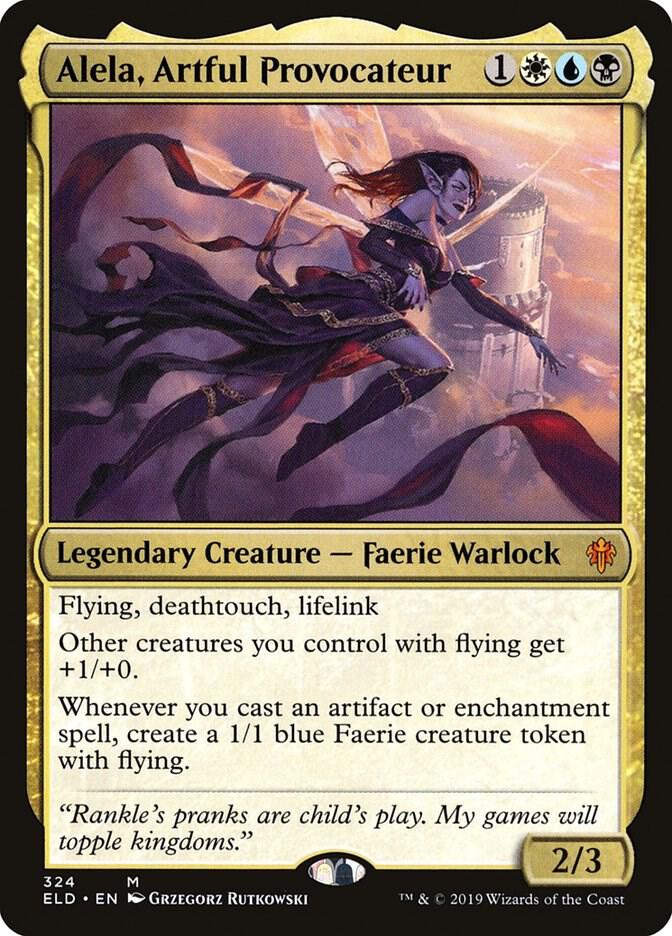 Alela, Artful Provocateur [Throne of Eldraine] 324