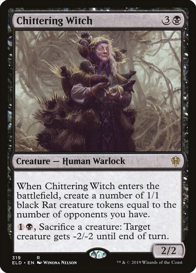 Chittering Witch [Throne of Eldraine] 319