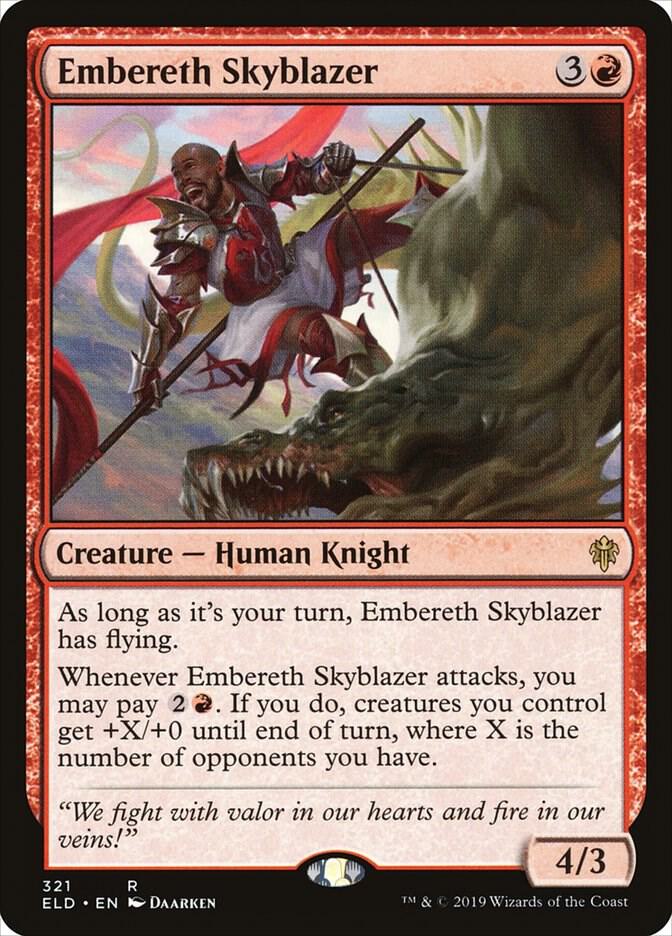 Embereth Skyblazer [Throne of Eldraine] 321