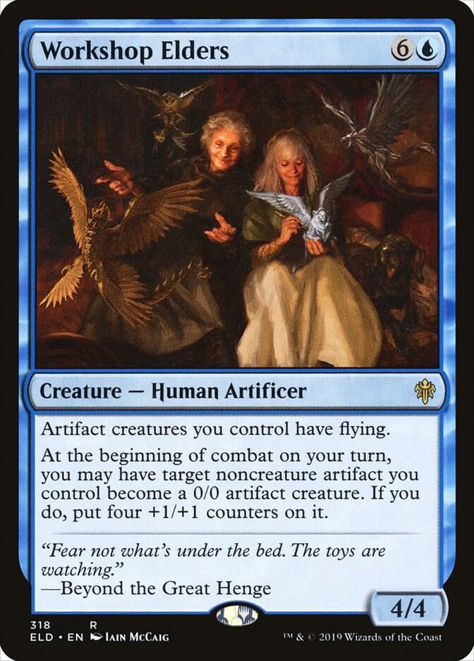 Workshop Elders [Throne of Eldraine] 318