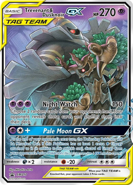 Trevenant & Dusknoir GX - SM217 [SM Promos] SM217