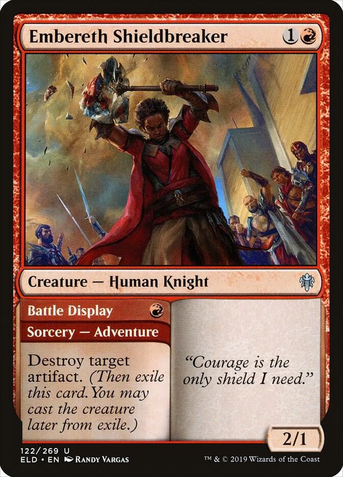 Embereth Shieldbreaker [Throne of Eldraine] 122