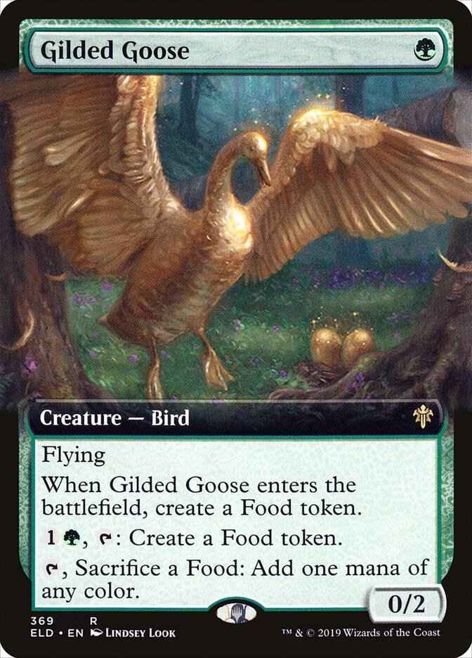 Gilded Goose (Extended Art) [Throne of Eldraine] 369