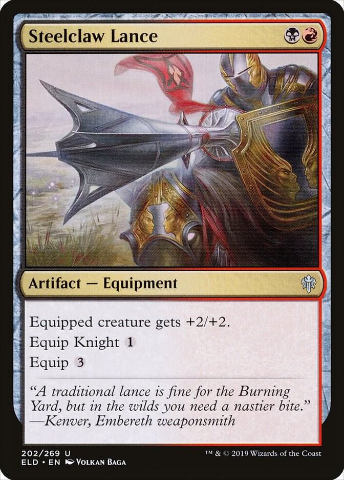 Steelclaw Lance [Throne of Eldraine] 202