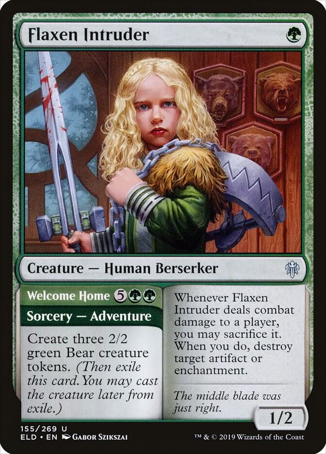 Flaxen Intruder [Throne of Eldraine] 155