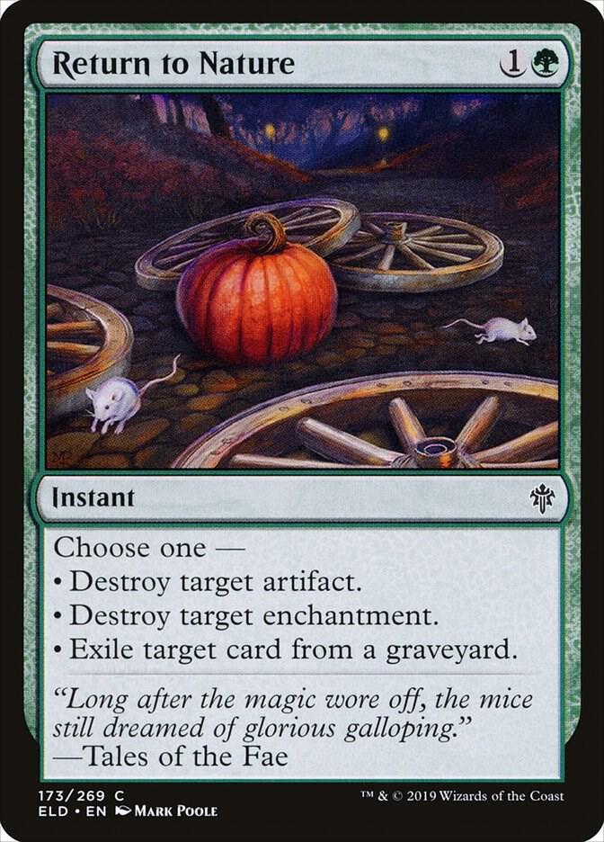 Return to Nature [Throne of Eldraine] 173