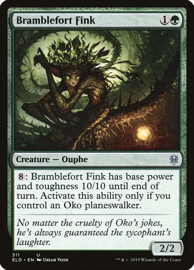 Bramblefort Fink [Throne of Eldraine] 311