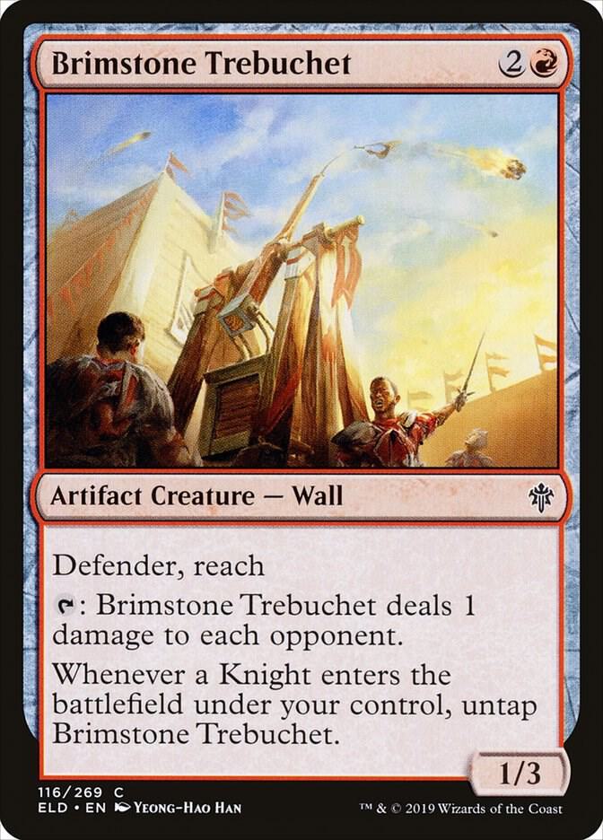 Brimstone Trebuchet [Throne of Eldraine] 116
