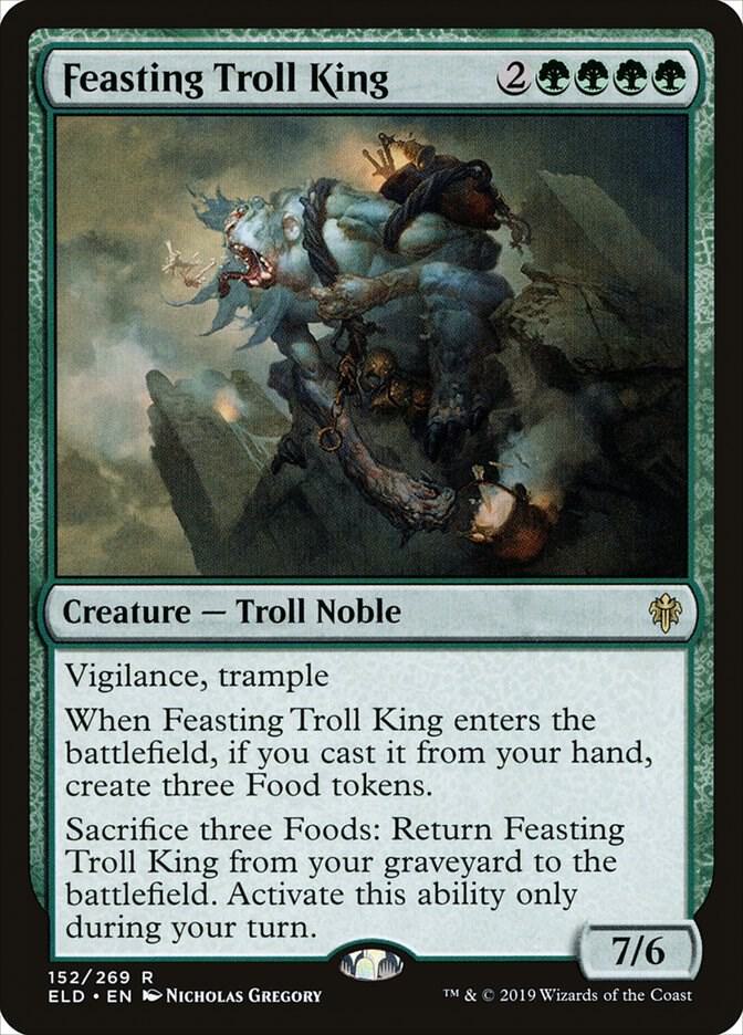 Feasting Troll King [Throne of Eldraine] 152