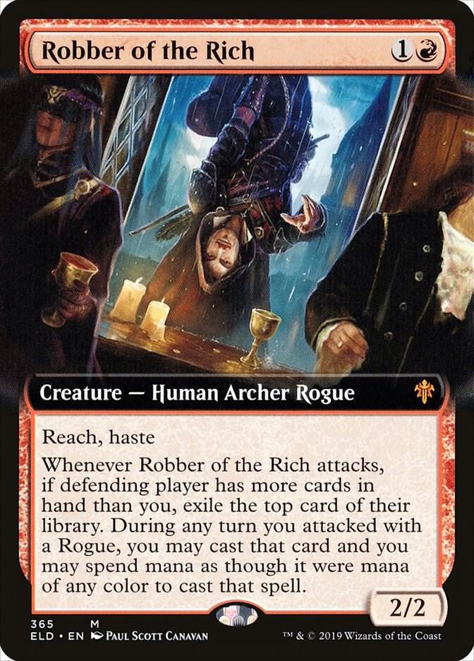 Robber of the Rich (Extended Art) [Throne of Eldraine] 365