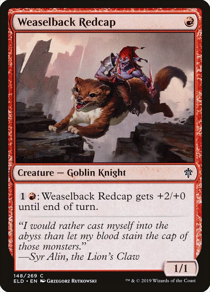 Weaselback Redcap [Throne of Eldraine] 148
