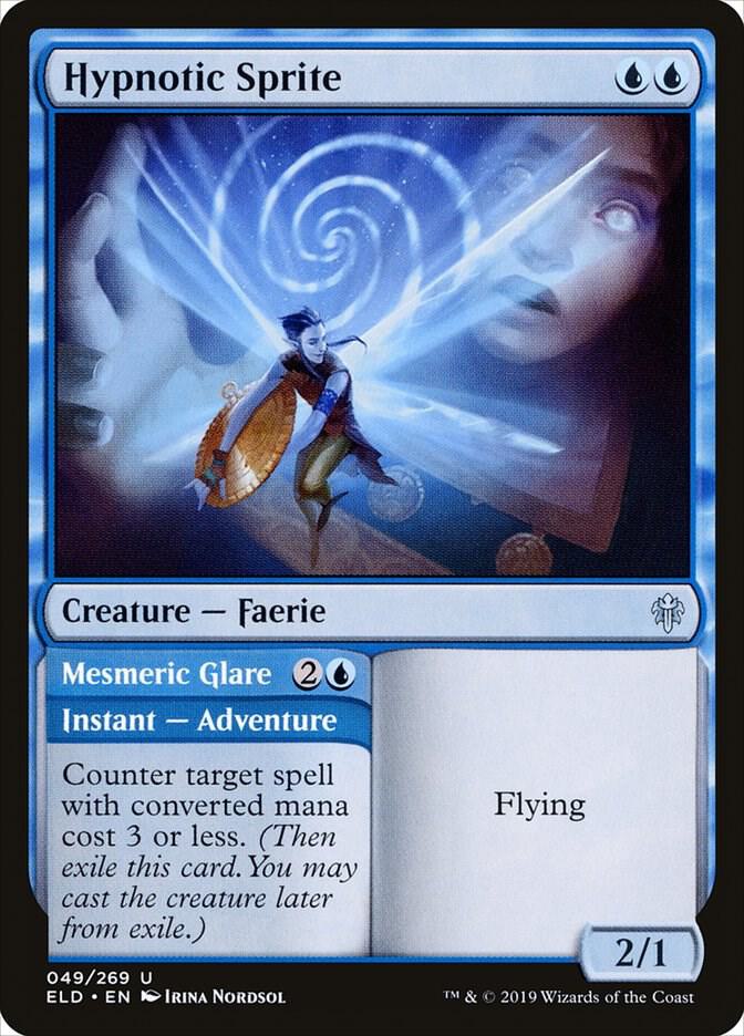 Hypnotic Sprite [Throne of Eldraine] 49