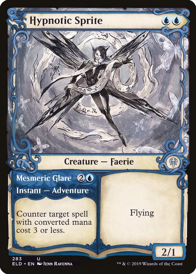 Hypnotic Sprite (Showcase) [Throne of Eldraine] 283