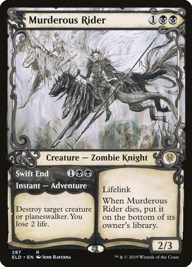 Murderous Rider (Showcase) [Throne of Eldraine] 287