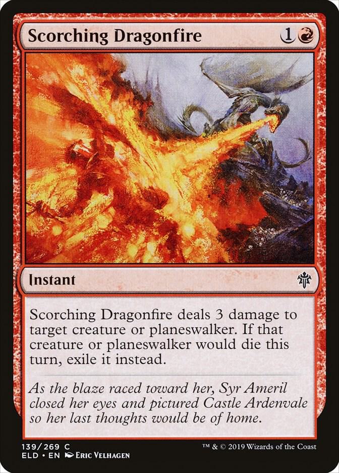 Scorching Dragonfire [Throne of Eldraine] 139