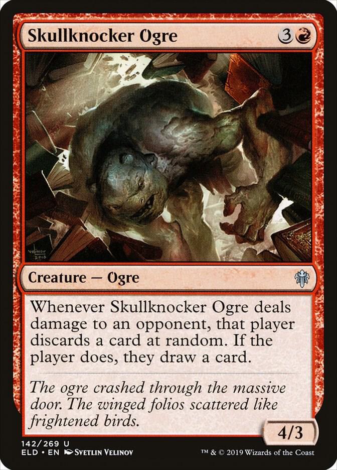 Skullknocker Ogre [Throne of Eldraine] 142