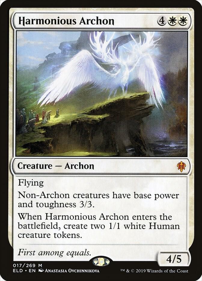 Harmonious Archon [Throne of Eldraine] 17