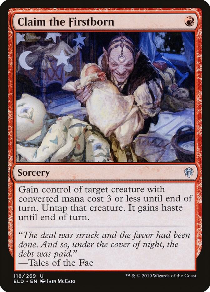 Claim the Firstborn [Throne of Eldraine] 118