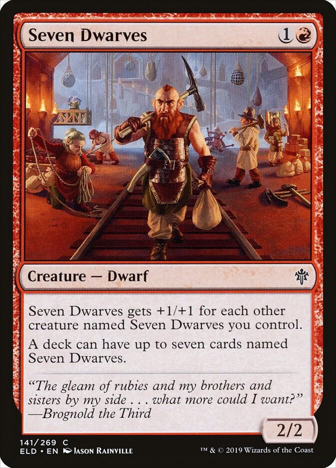 Seven Dwarves [Throne of Eldraine] 141
